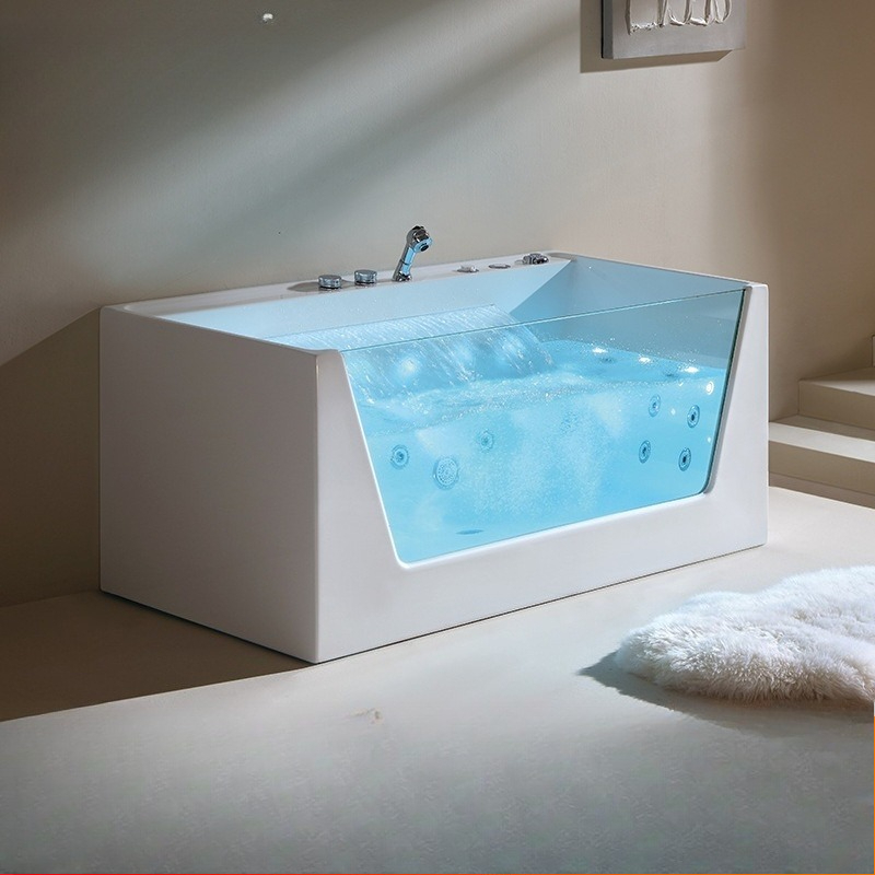 Home Bathroom Jacuzzi - Акриловая массажная ванна, умная термостатическая спа-ванна,