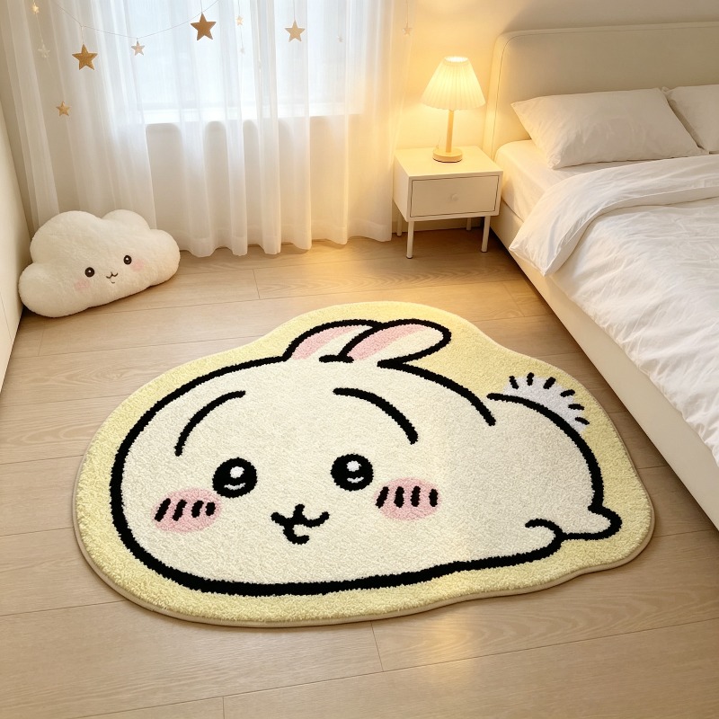 Home Bathroom Mats - Чиикава!!! Мультяшный коврик Аниме Хачиваре Усаги