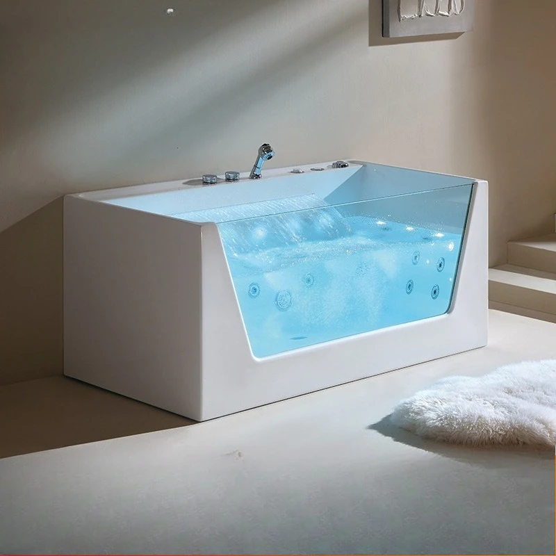 Home Bathroom Jacuzzi - # Акриловая массажная ванна, умная термостатическая