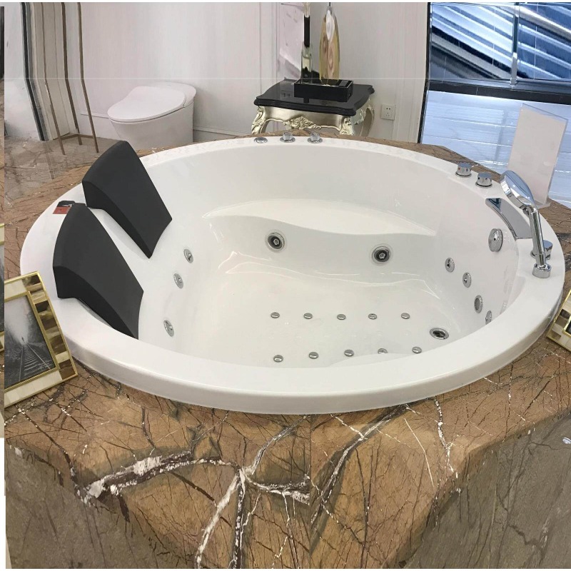 Встраиваемый круглый акриловый – обзор и цена Home Bathroom Jacuzzi