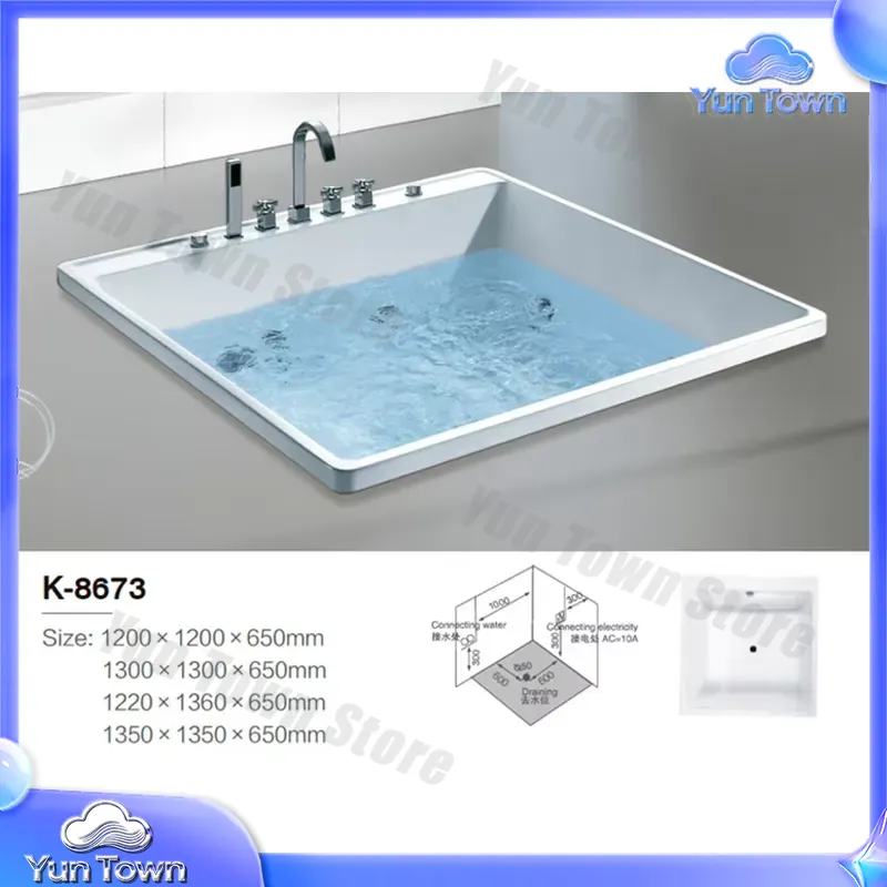 Ванна-джакузи для домашнего сп – обзор и цена Home Bathroom Jacuzzi