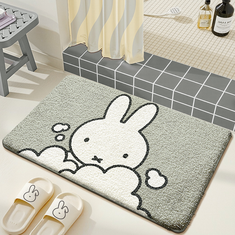 Милый коврик для пола с Миффи, – обзор и цена Home Edit Bathroom