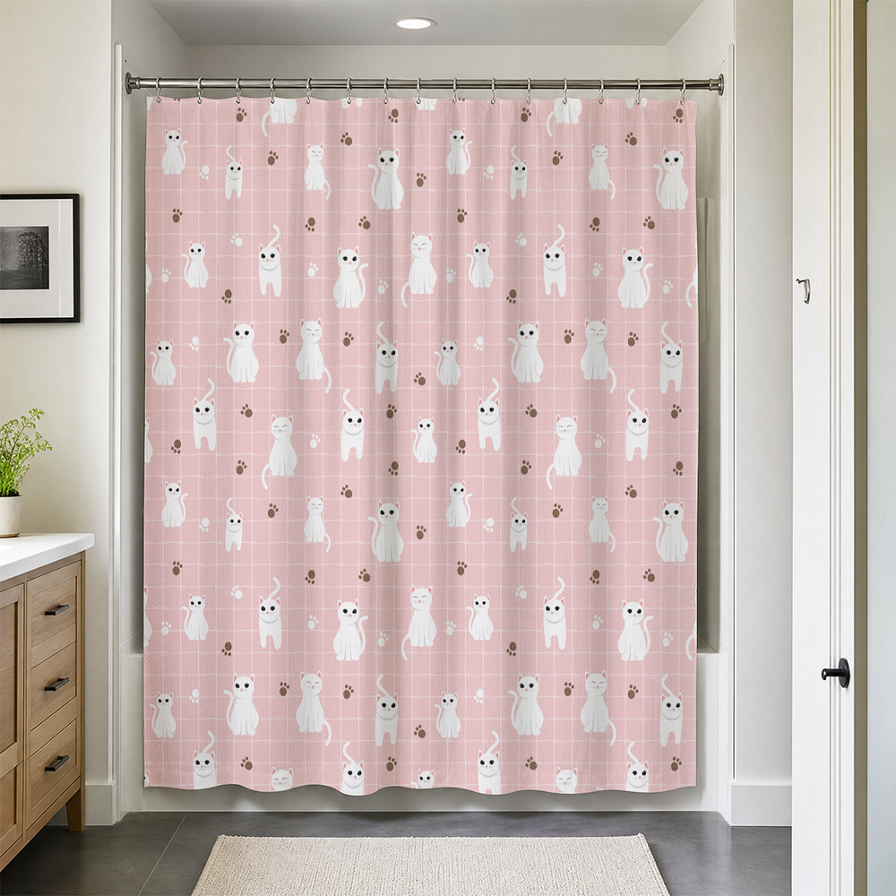 Водонепроницаемая занавеска дл – обзор и цена Adorable Home Bathroom Ideas