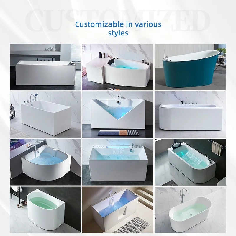# Акриловая массажная ванна, у – обзор и цена Home Bathroom Jacuzzi
