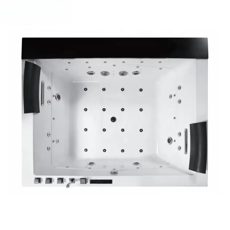 Двухместная ванна-джакузи с ци – обзор и цена Home Bathroom Jacuzzi