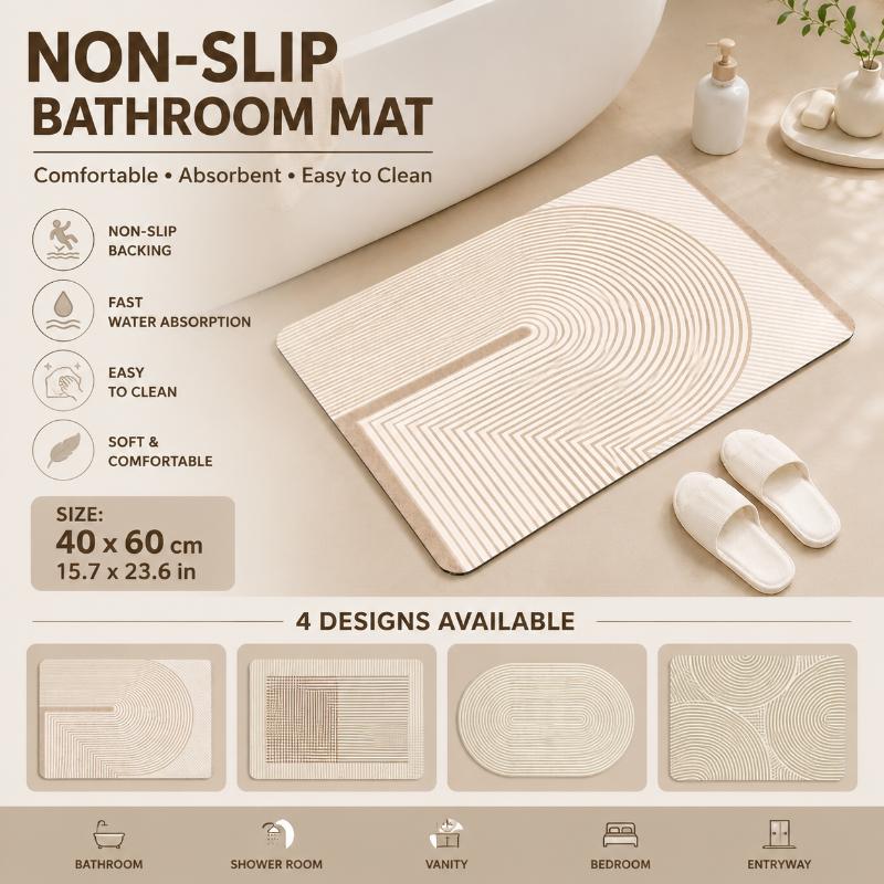 Коврик для ванной из диатомита – обзор и цена Home Bathroom Mats